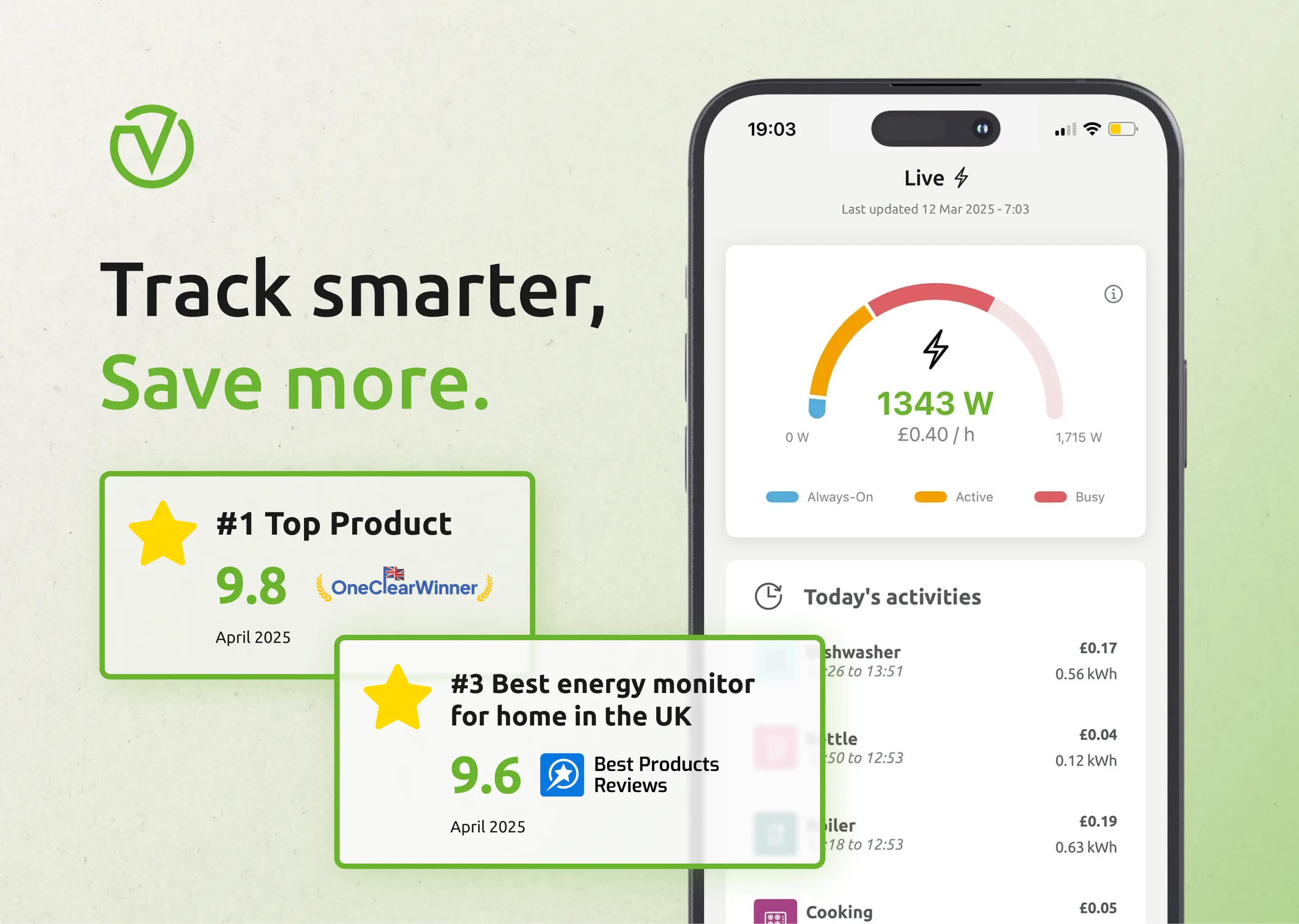 Voltaware energy monitor ranked top in the UK