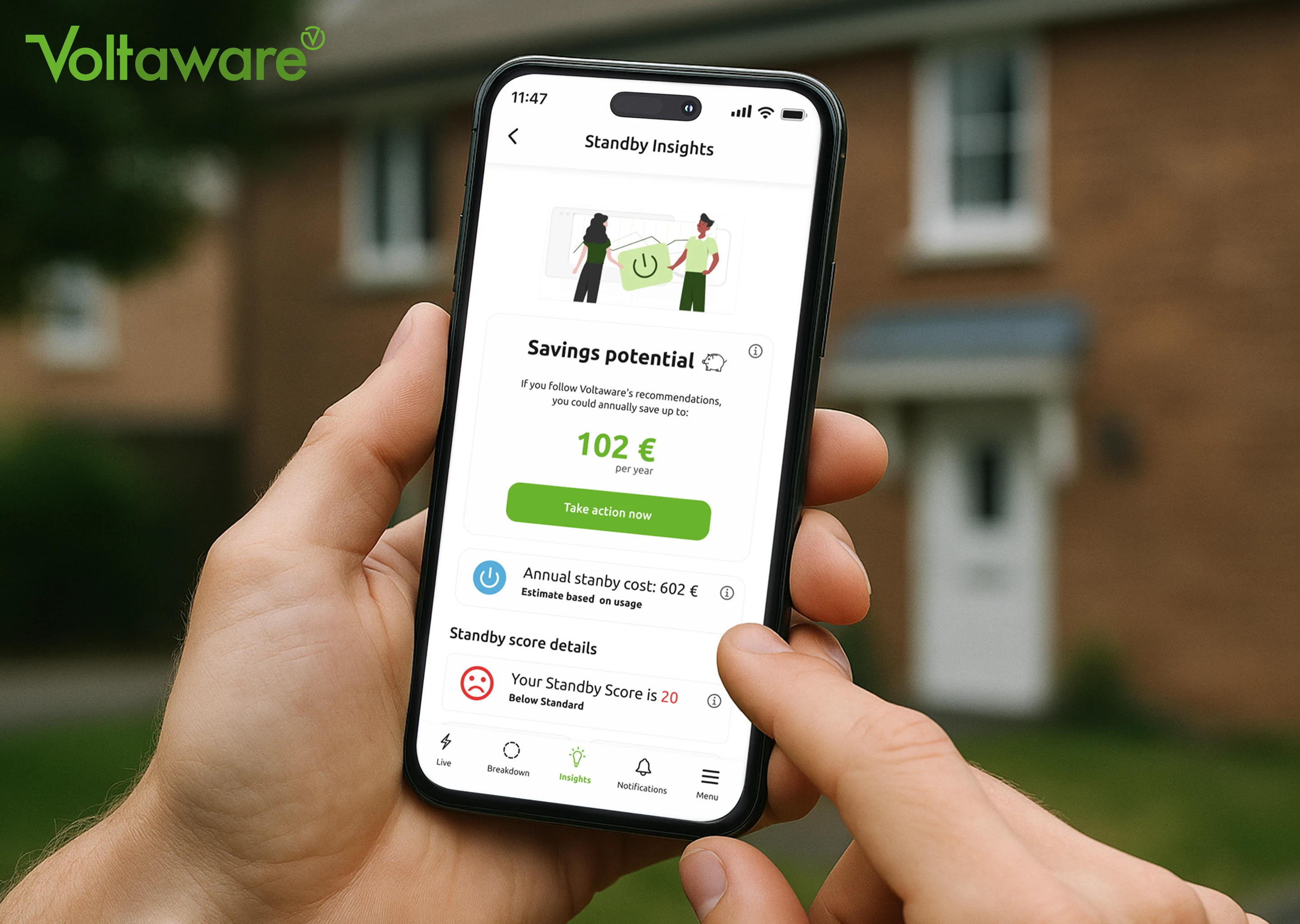 Voltaware’s savings insights for UK households